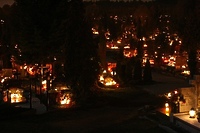 1 listopada wieczorem