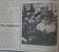 11 tys. telewizorów