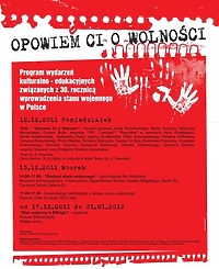 30. rocznica wprowadzenia stanu wojennego – posłuchaj, zagraj, obejrzyj
