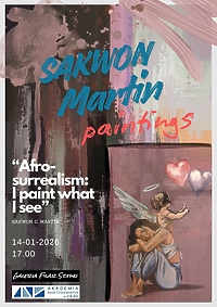 "Afro-surrealism: I paint what I see" Sakwon C. Martin 