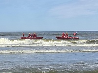 Nie żyje mężczyzna, który brał udział w łańcuchu życia na plaży w Jantarze