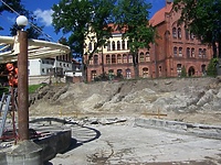 Amfiteatr (na razie) rozebrany