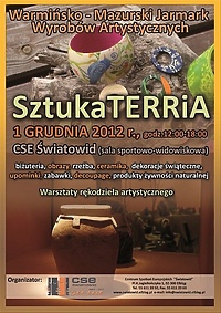 Artystyczne wyroby na jarmarku