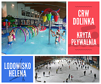 Baseny i lodowisko w czasie świąteczno-noworocznym