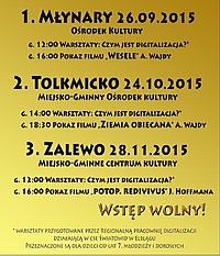 Bezpłatne projekcje i warsztaty