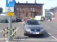 Bezprawne parkowanie na kopercie - to się nie opłaca!