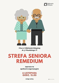 Biblioteczna Strefa Seniora „Remedium”