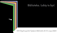 Biblioteka. Lubię tu być.