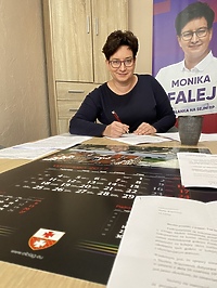 Biuro Moniki Falej czeka na mieszkańców Elbląga