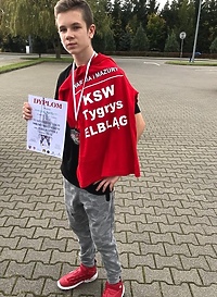 Brązowy medal Nikodema Bujalskiego  (boks)