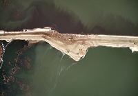 Kanał przez Mierzeję bliżej elbląskiego portu