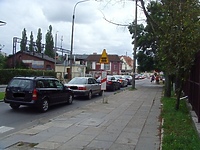 Budowa wiaduktu na Zatorze