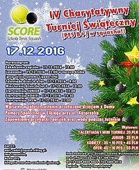 Charytatywny turniej squasha