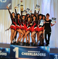 Cheerleaderki mistrzyniami Polski!