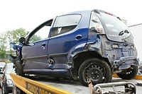 Citroen w rowie, sprawcy zatrzymani