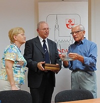 Coroczna wizyta Erwina Vollerthuna w Elblągu