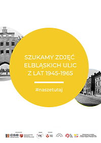 CSE Światowid szuka powojennych zdjęć Elbląga do przewodnika