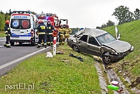 Dachowanie opla na berlince