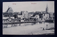 Dawno temu w Elblągu... elblążanie śmigali po rzece