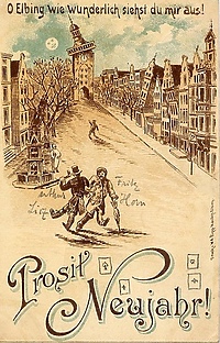 Dawno temu w Elblągu... sylwester upłynął spokojnie