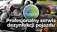 Dezynfekcja klimatyzacji i wnętrza pojazdu w Elblągu
