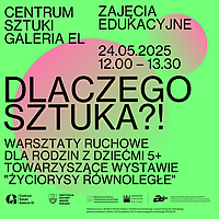 Dlaczego Sztuka?! Warsztaty ruchowe dla rodzin z dziećmi 5+