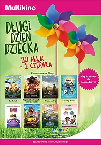 Długi Dzień Dziecka z atrakcjami w Multikinie!