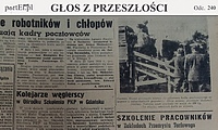 „Do 19 pracowałam zawodowo, a teraz pracuję społecznie” (Głos z przeszłości, odc. 240)