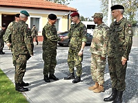 Dowódca Wojsk Lądowych Chorwacji w Elblągu