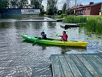Druga wycieczka kajakowa z MOSiR-em
