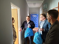 Z plastikami do biura Koalicji