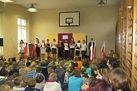 Dzieci na Święto Niepodległości