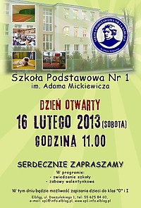 Dziś dni otwarte w SP 1