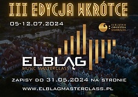 Elbląg Music Masterclass po raz trzeci!