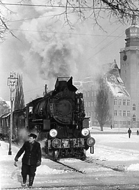 Elbląg na dużym ekranie, czyli „Ciuchcią przez miasto i do Suchacza”