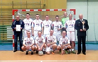 Strażacy mistrzami województwa w halowej piłce nożnej