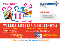 Elbląski E.Leclerc świętuje 11. urodziny