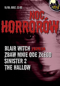 ENEMEF: Noc Horrorów - ona wygrała bilety