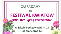 Festiwal kwiatów w SP 23