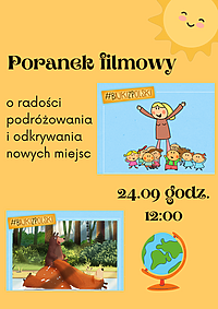 Filmowy poranek w Kinie "Światowid"