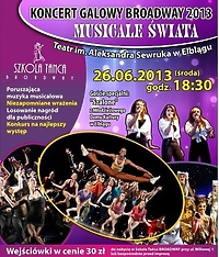 Gala Broadway 2013: wygraj zaproszenie