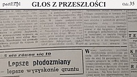 "Gabinety dentystyczne będą nieczynne..." (Głos z przeszłości, odc. 35)