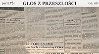 "Powrót tramwajem do domów stanowi nie lada sztukę" (Głos z przeszłości, odc. 69)