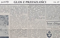 "Elbląg posiada jeszcze zbyt mało rozrywek kulturalnych" (Głos z przeszłości, odc. 87)