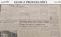 "Pomoże w zlikwidowaniu bumelanctwa" (Głos z przeszłości, odc. 101)