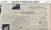 "Samowolnie opuścił pracę" (Głos z przeszłości, odc. 115)