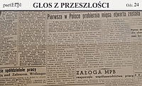 Brak stołówki jest dokuczliwą bolączką (Głos z przeszłości, odc. 24)