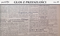 "Przydział gumowych butów damskich i dziecinnych" (Głos z przeszłości, odc. 45)