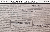 "Chłopi zwiedzili trasę W-Z i obecni byli na przedstawieniu teatralnym" (Głos z przeszłości, odc. 48)