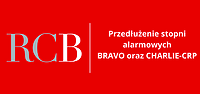 Przedłużenie stopni alarmowych BRAVO oraz CHARLIE-CRP